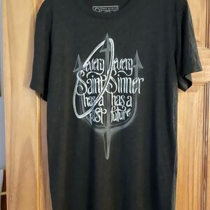 Every Sinner Black Graphic Tee